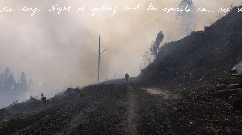 Sky Hopinka, *Fainting Spells,* 10:45, HD video, stereo, color, 2018.